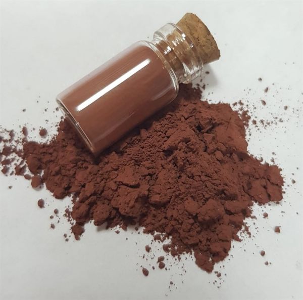 Bustan Budur Terracotta Zallak Jasper Mini Mineral Pigment, 2 ml Bustan Budur Terracotta Zallak Jasper Mini Mineral Pigment, 2 ml